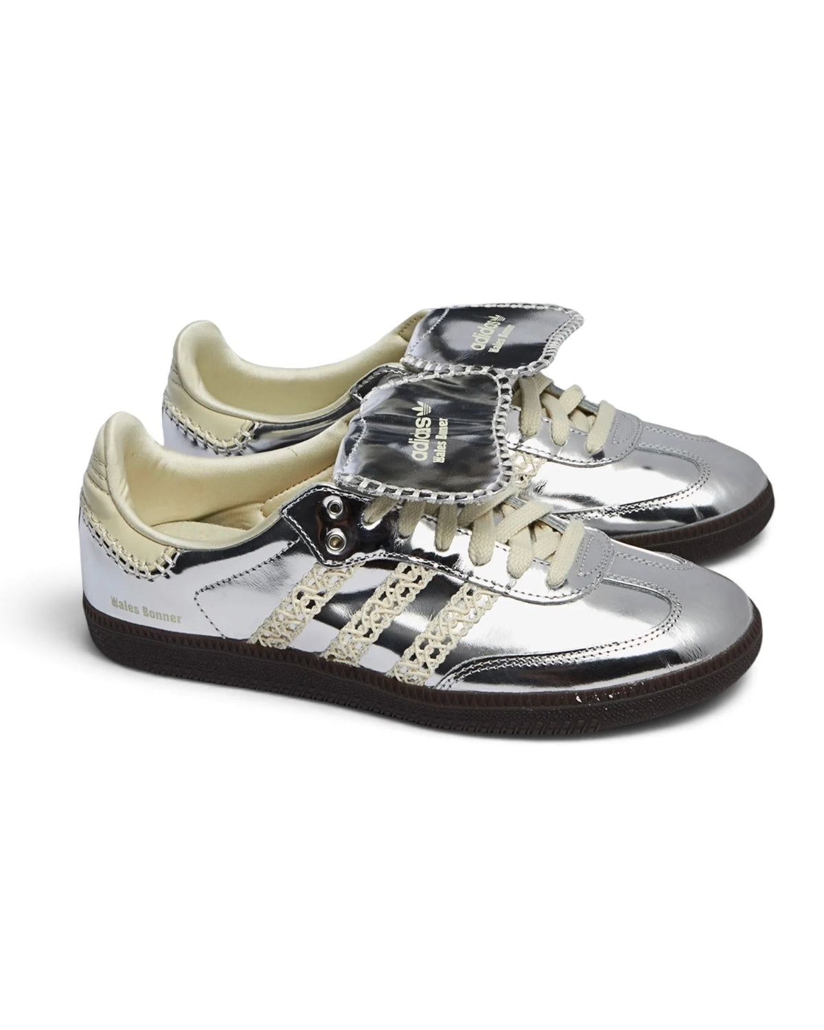 Adidas x Wales Bonner Samba "Silver Metallic"