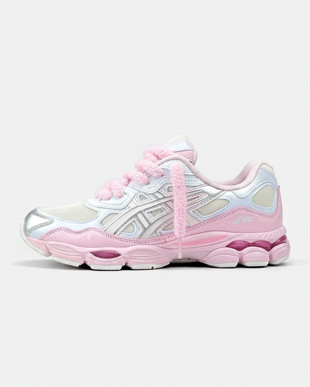 Basket Asics Gel-NYC Kicki Yang Zhang Pink Cream Pure Silver