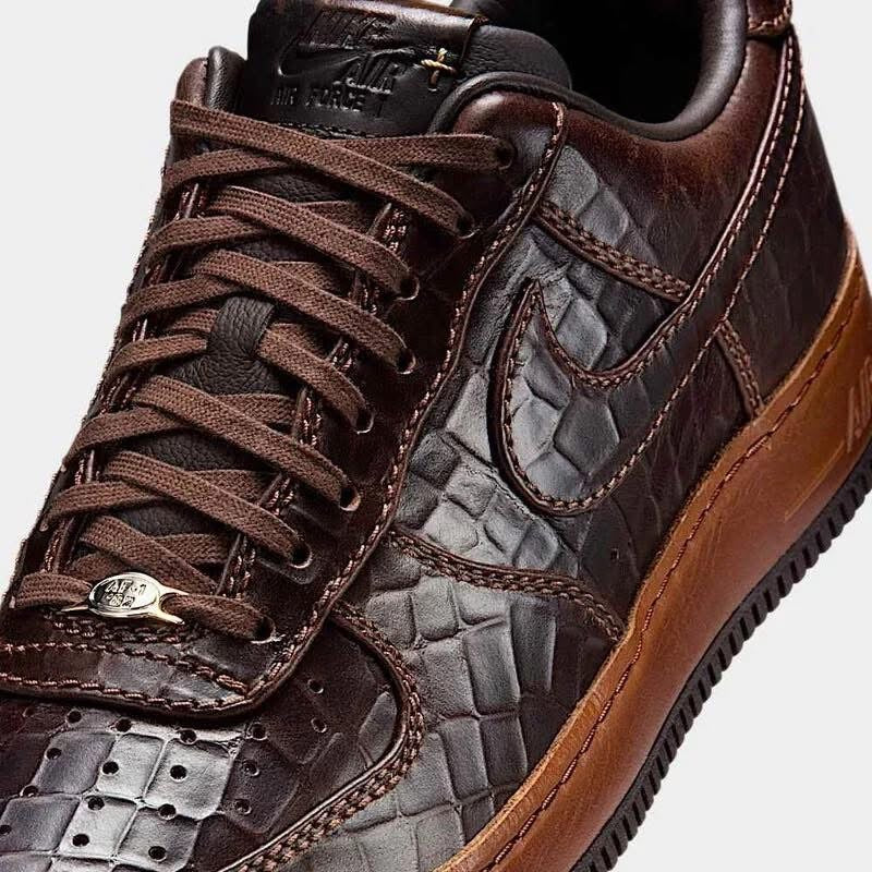Nike Air Force 1 Low « Fauna Brown Croc »