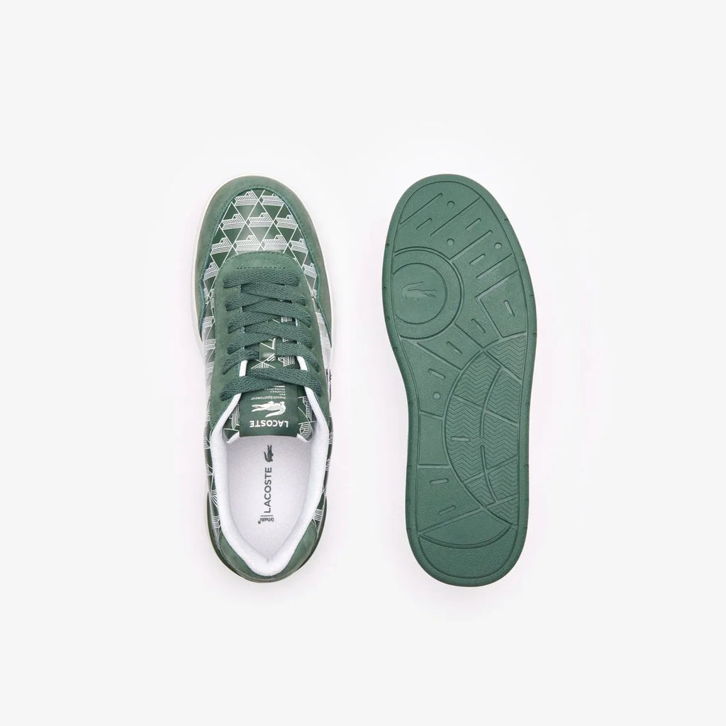 Basket Lacoste coloris vert-blanc